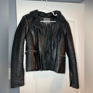 Kate & Mallory, Size Small, Black Leather